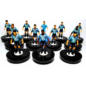 Subbuteo Andrew Table Soccer Bayern Munich 2018-19 3rd kit on classic Hasbro bases